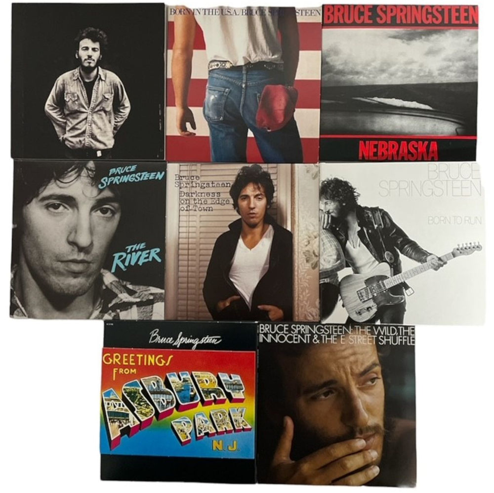 Bruce Springsteen The Album Collection Volume 1: 1973-1984 UK CD Album Box Set SPRDXTH787902