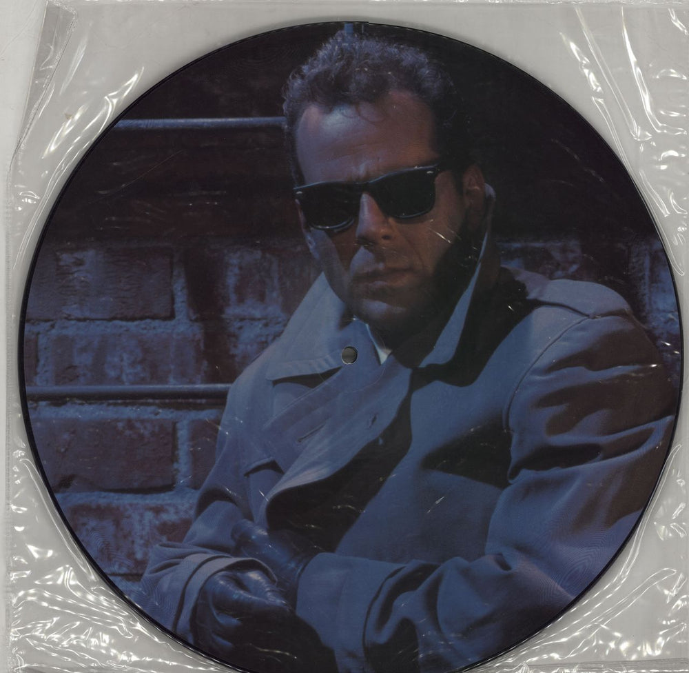 Bruce Willis Secret Agent Man UK 12" vinyl picture disc (12 inch picture record) ZT41438(P)