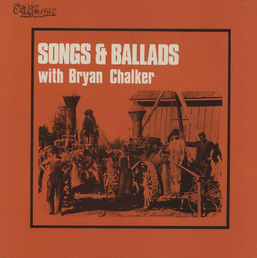 Bryan Chalker Songs & Ballads UK vinyl LP album (LP record) SFA025