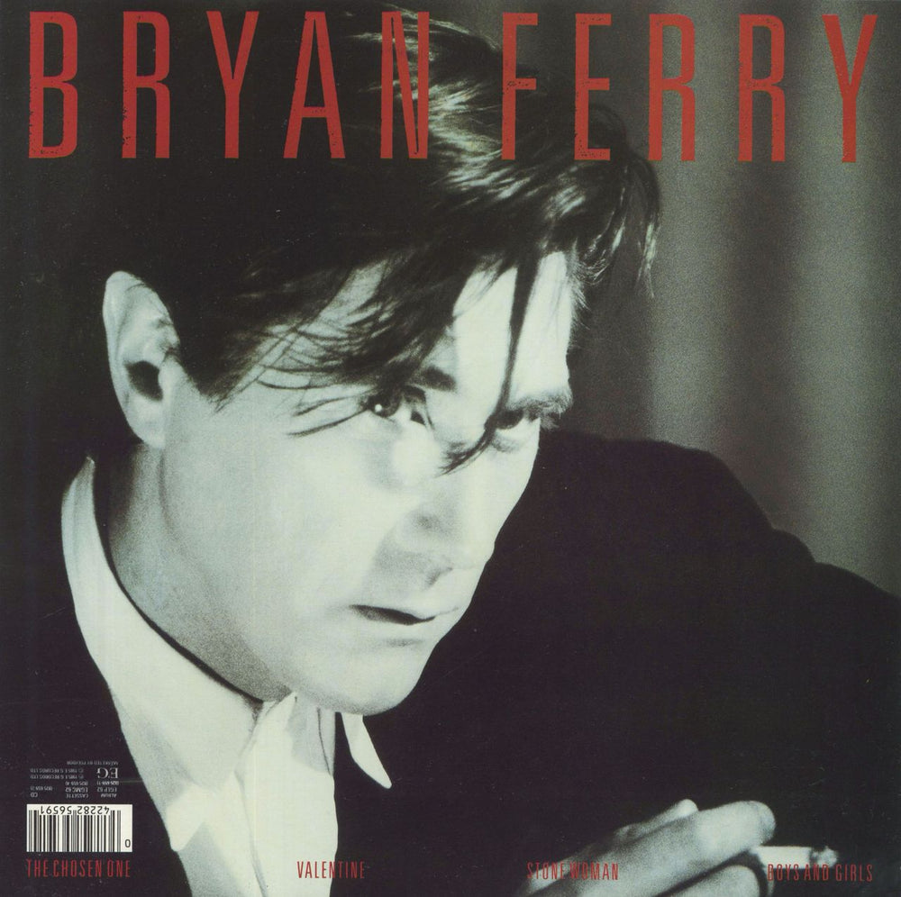 Bryan Ferry Boys And Girls + Signed Pinup UK vinyl LP album (LP record) 042282565914