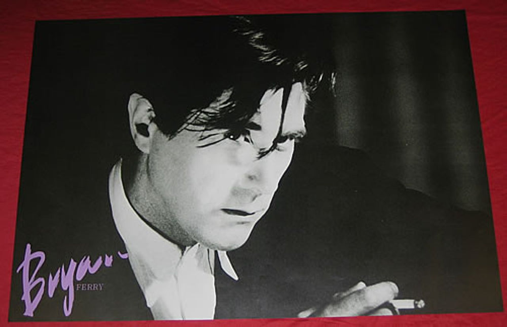 Bryan Ferry Bryan Ferry Japanese Promo poster 20 X 28.5