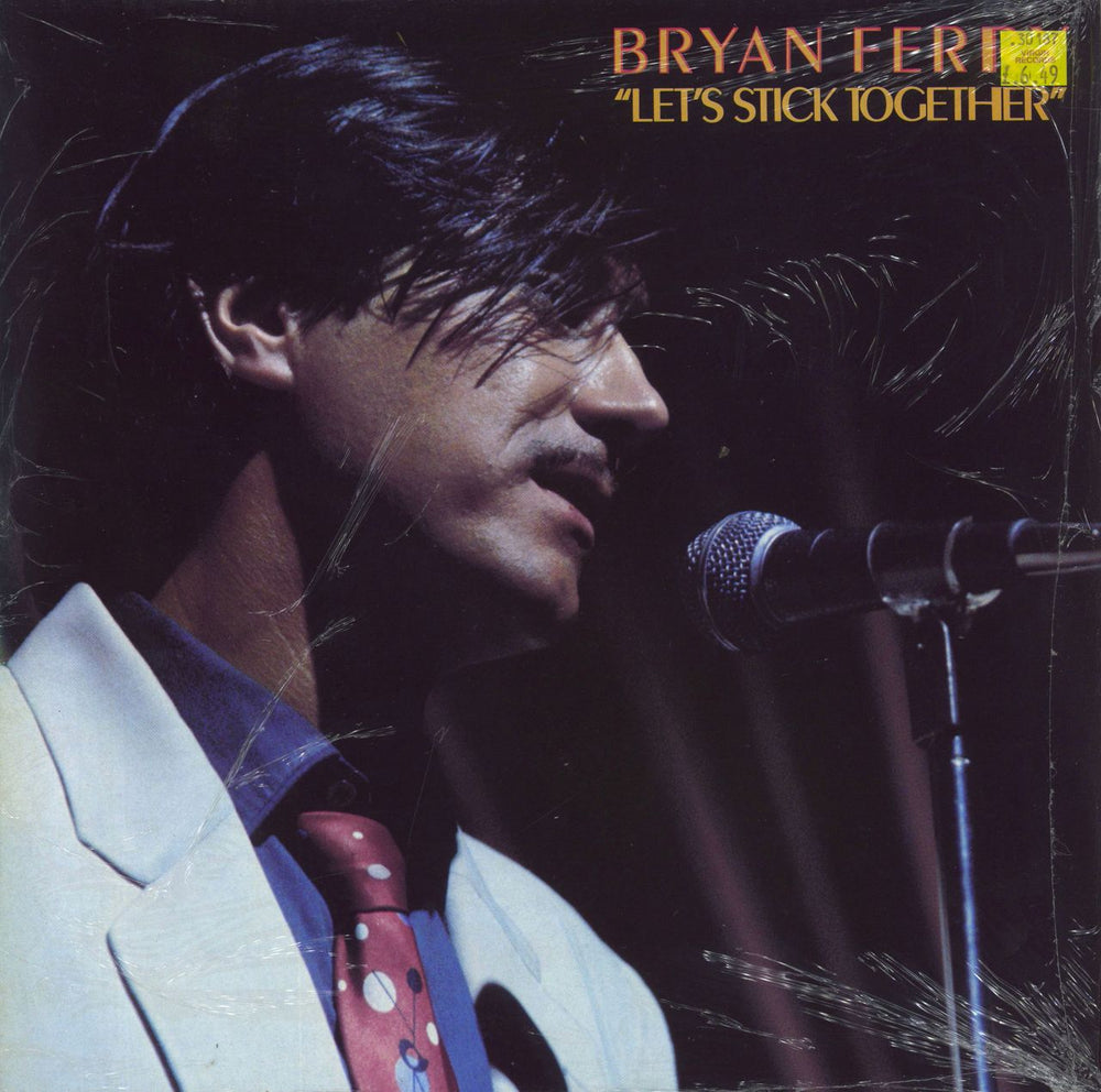 Bryan Ferry Let's Stick Together UK vinyl LP album (LP record) EGLP24