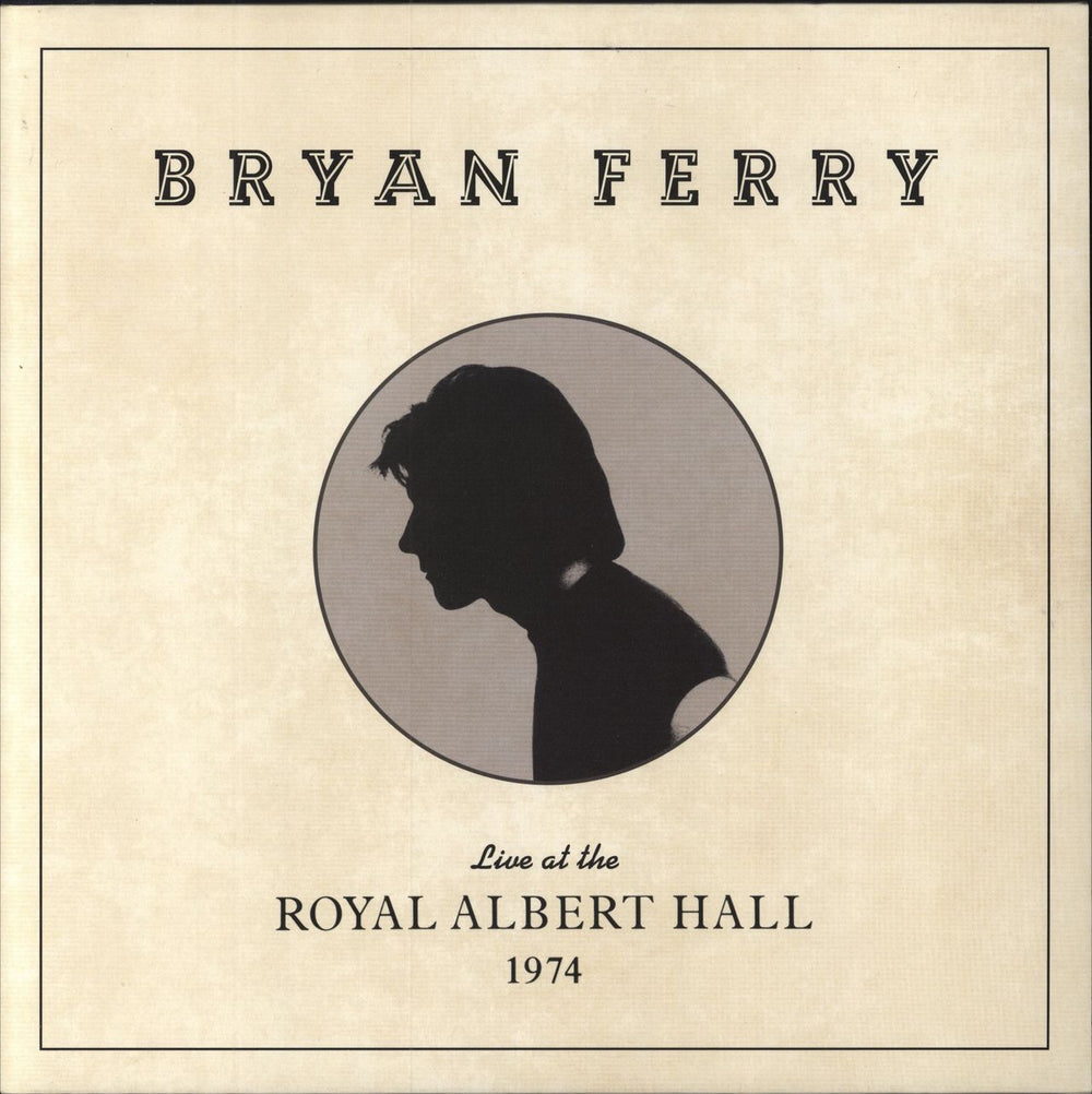 Bryan Ferry Live At The Royal Albert Hall 1974 UK vinyl LP album (LP record) 4050538255775