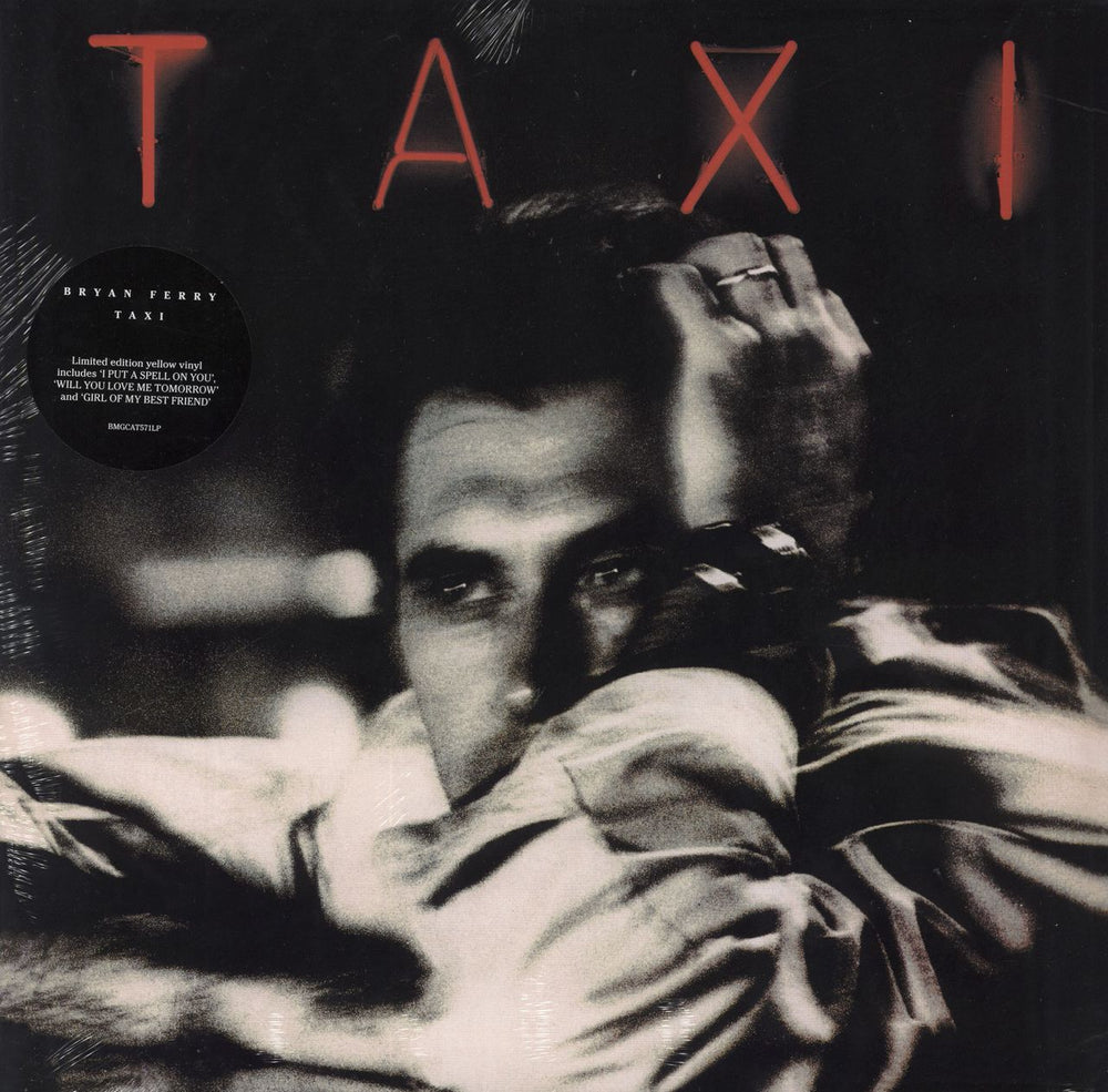 Bryan Ferry Taxi - RSD22 - Yellow Vinyl - Sealed UK vinyl LP album (LP record) BMGCAT571LP