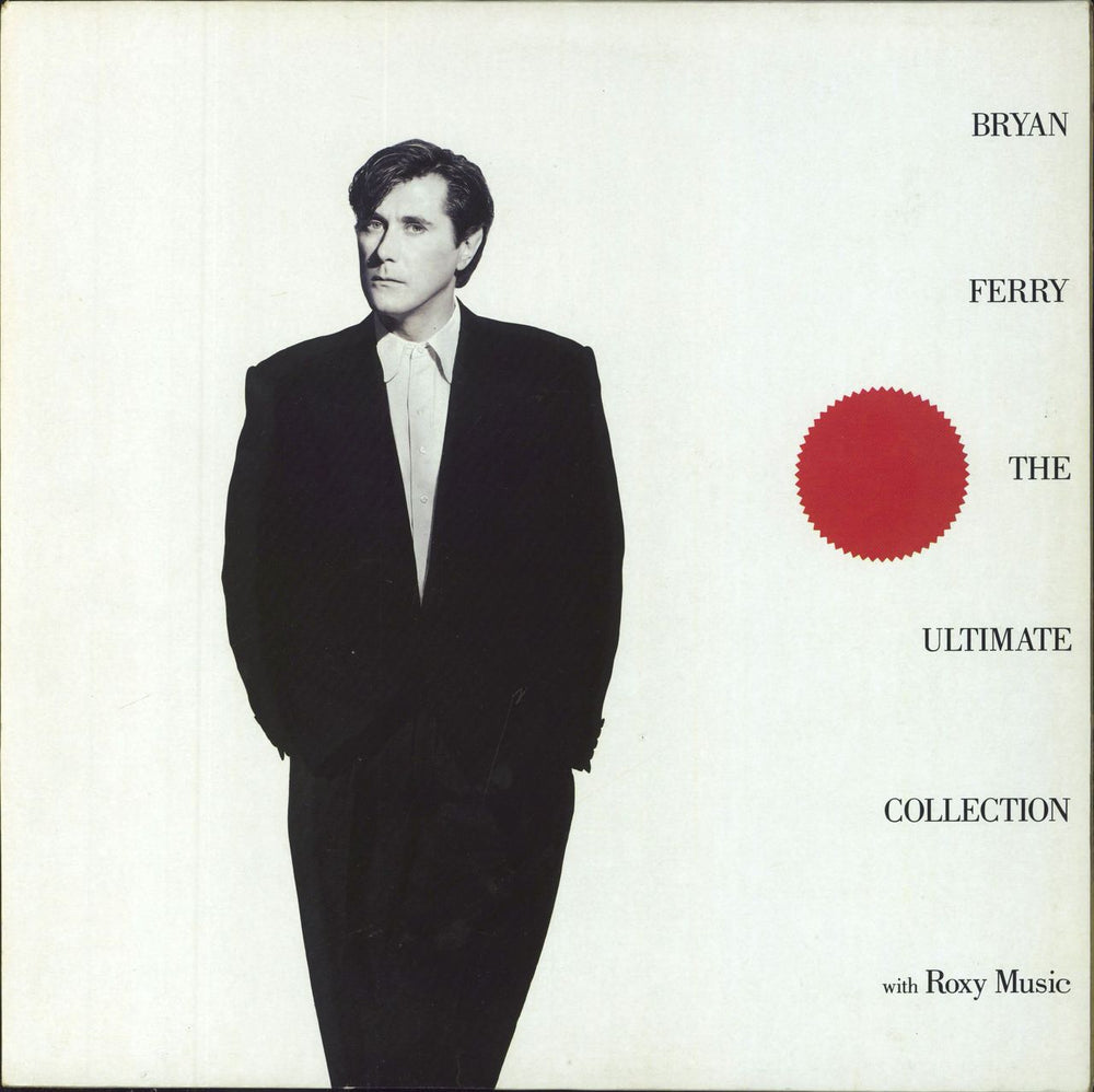 Bryan Ferry The Ultimate Collection - glossy p/s UK vinyl LP album (LP record) EGTV2