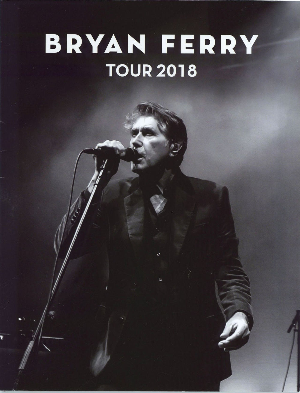 Bryan Ferry Tour 2018 UK tour programme TOUR PROGRAMME