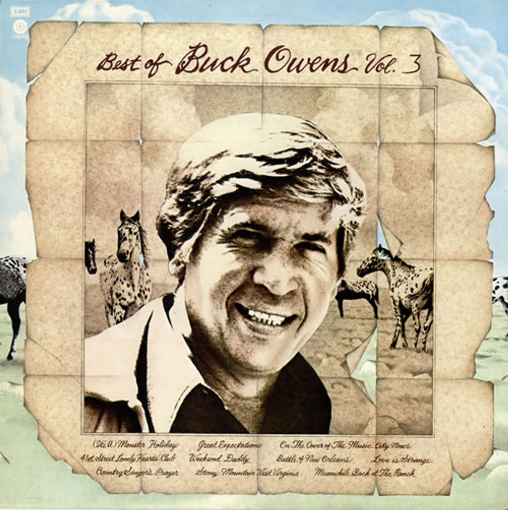 Buck Owens Best Of Buck Owens, Vol. 3 UK vinyl LP album (LP record) E-ST11471