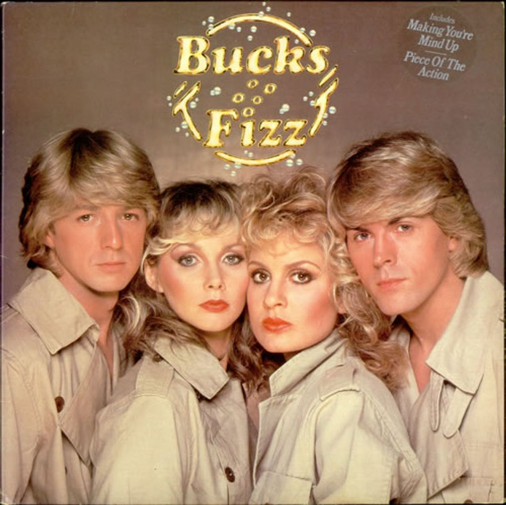 Bucks Fizz Bucks Fizz - Stickered Sleeve UK vinyl LP album (LP record) RCALP5050