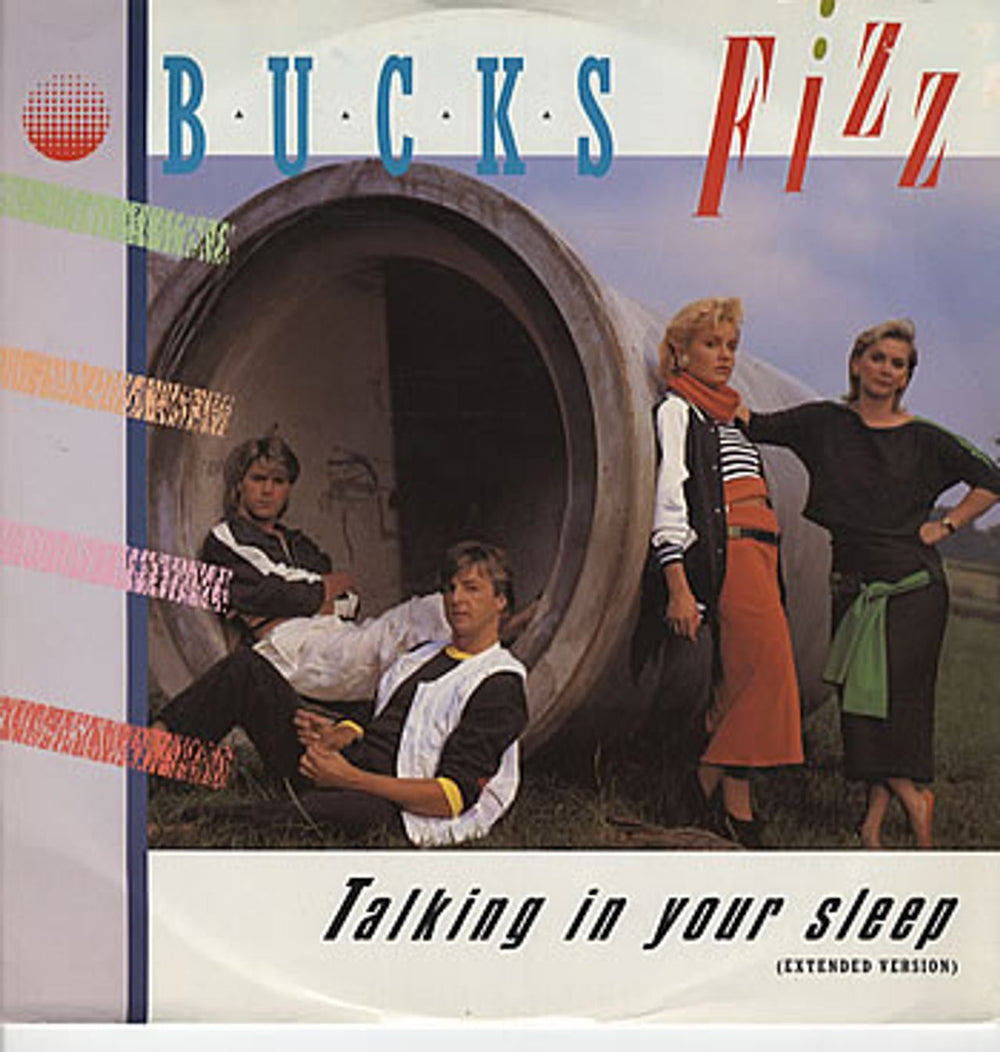 Bucks Fizz Talking In Your Sleep UK 12" vinyl single (12 inch record / Maxi-single) FIZT2