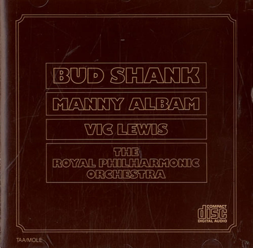 Bud Shank Bud Shank Plays... UK CD album (CDLP) CDMOLE12