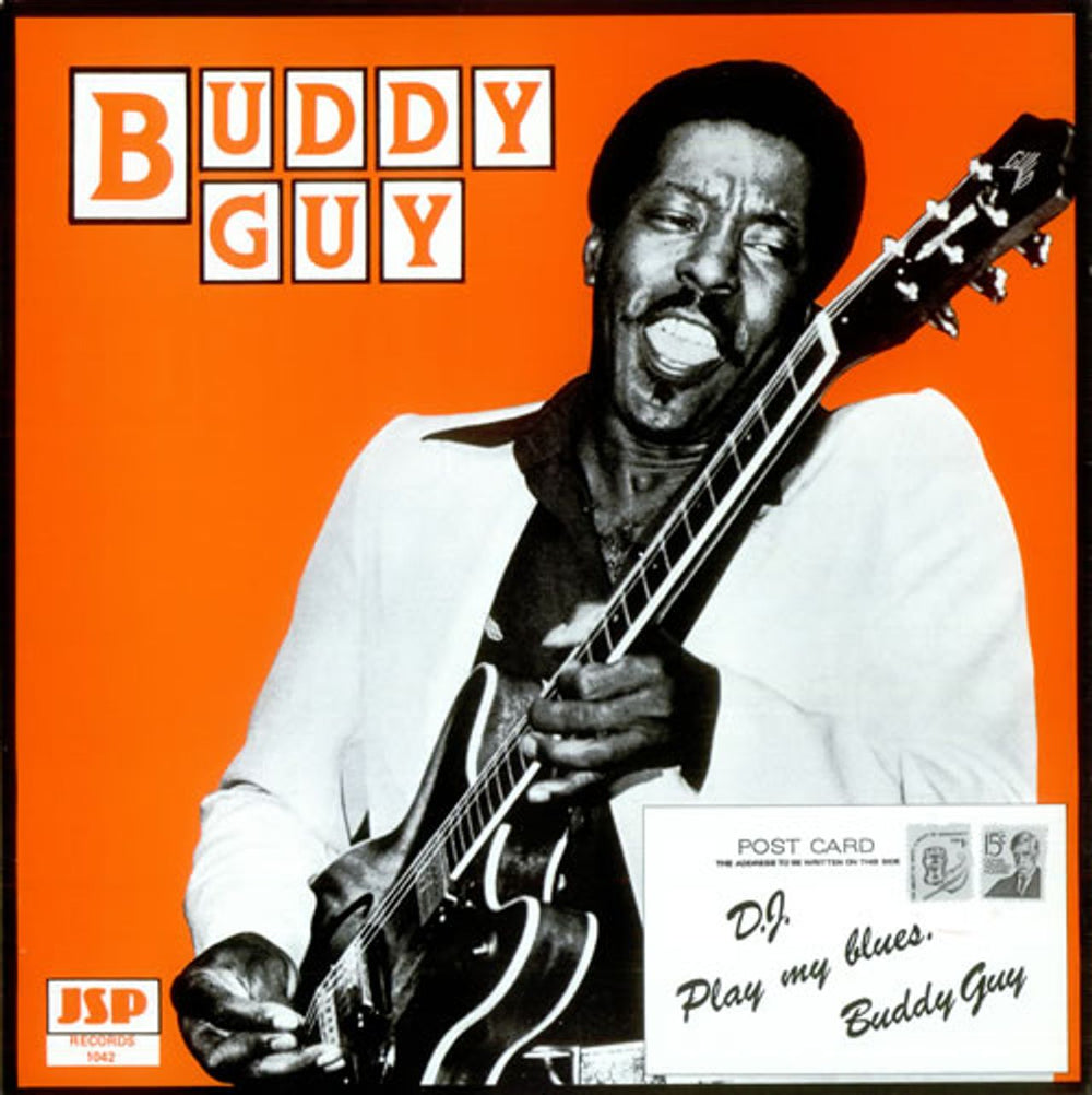 Buddy Guy D.J. Play My Blues UK vinyl LP album (LP record) JSP1042