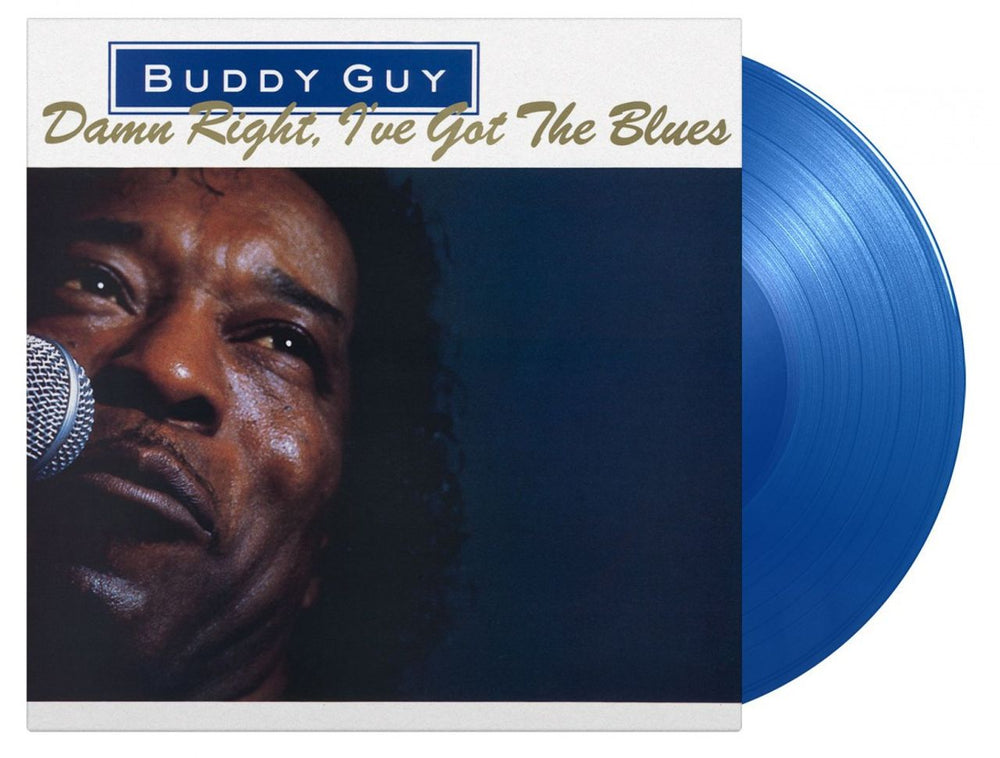 Buddy Guy Damn Right, I've Got the Blues - Translucent Blue Vinyl UK vinyl LP album (LP record) MOVLP2702