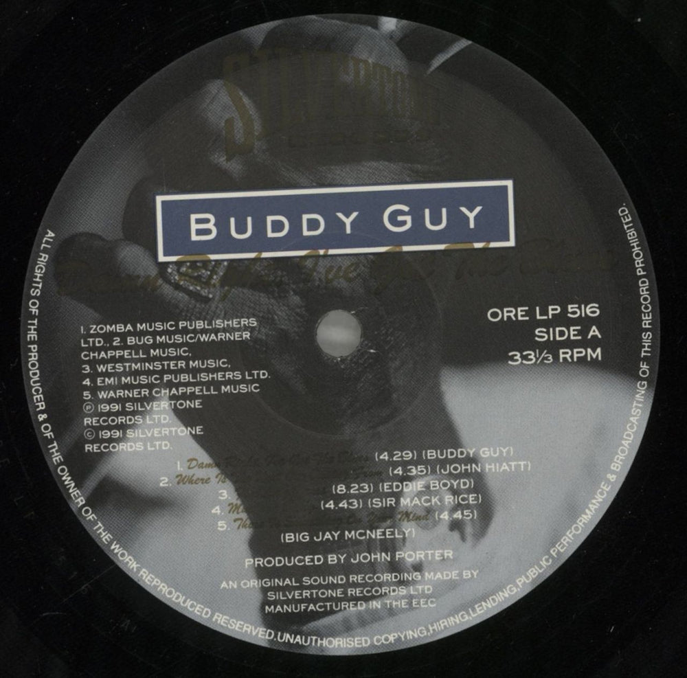 Buddy Guy Damn Right, I've Got The Blues - Shrink UK vinyl LP album (LP record) BGYLPDA495696