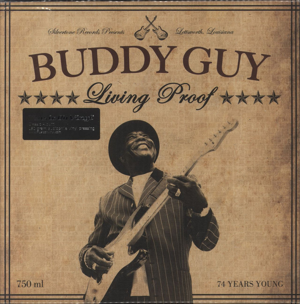 Buddy Guy Living Proof - 180 Gram Vinyl UK 2-LP vinyl record set (Double LP Album) MOVLP252