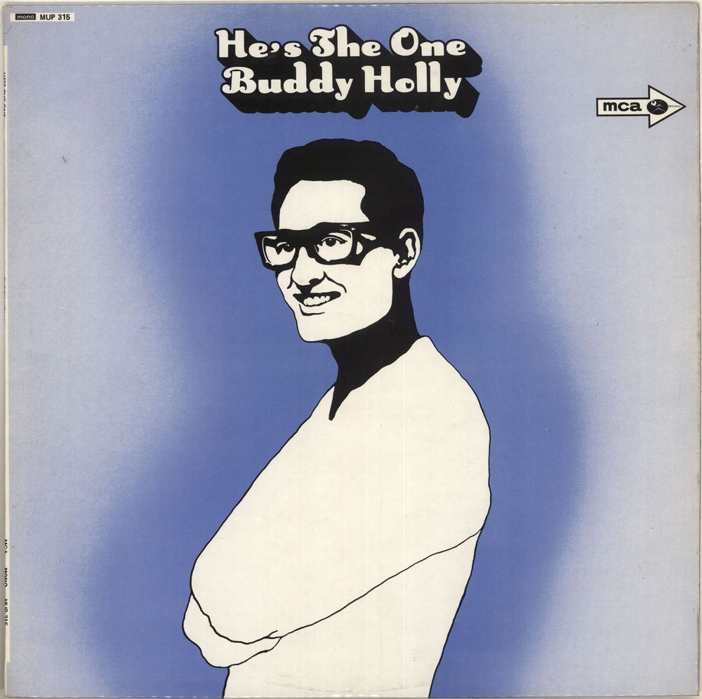 Buddy Holly He's The One UK vinyl LP album (LP record) MUP315