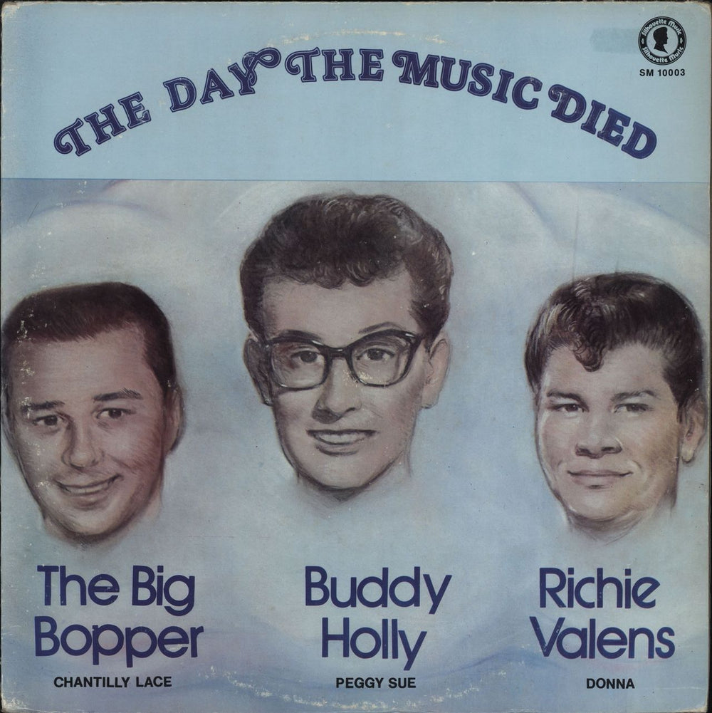 Buddy Holly The Day The Music Died US vinyl LP album (LP record) SM-10003