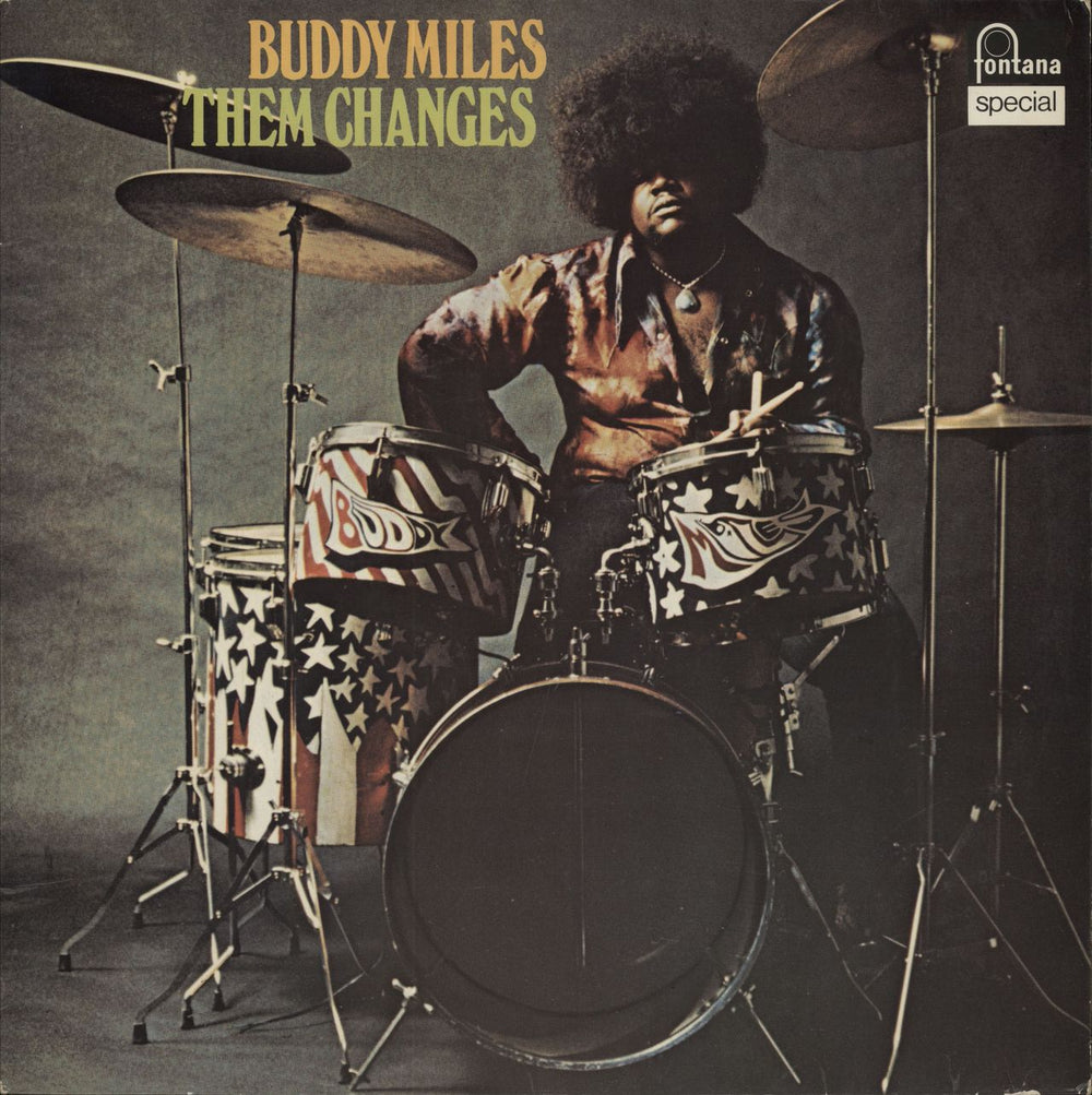 Buddy Miles Them Changes Dutch vinyl LP album (LP record) 6463007