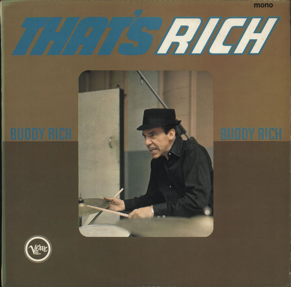 Buddy Rich That's Rich UK vinyl LP album (LP record) VLP9151