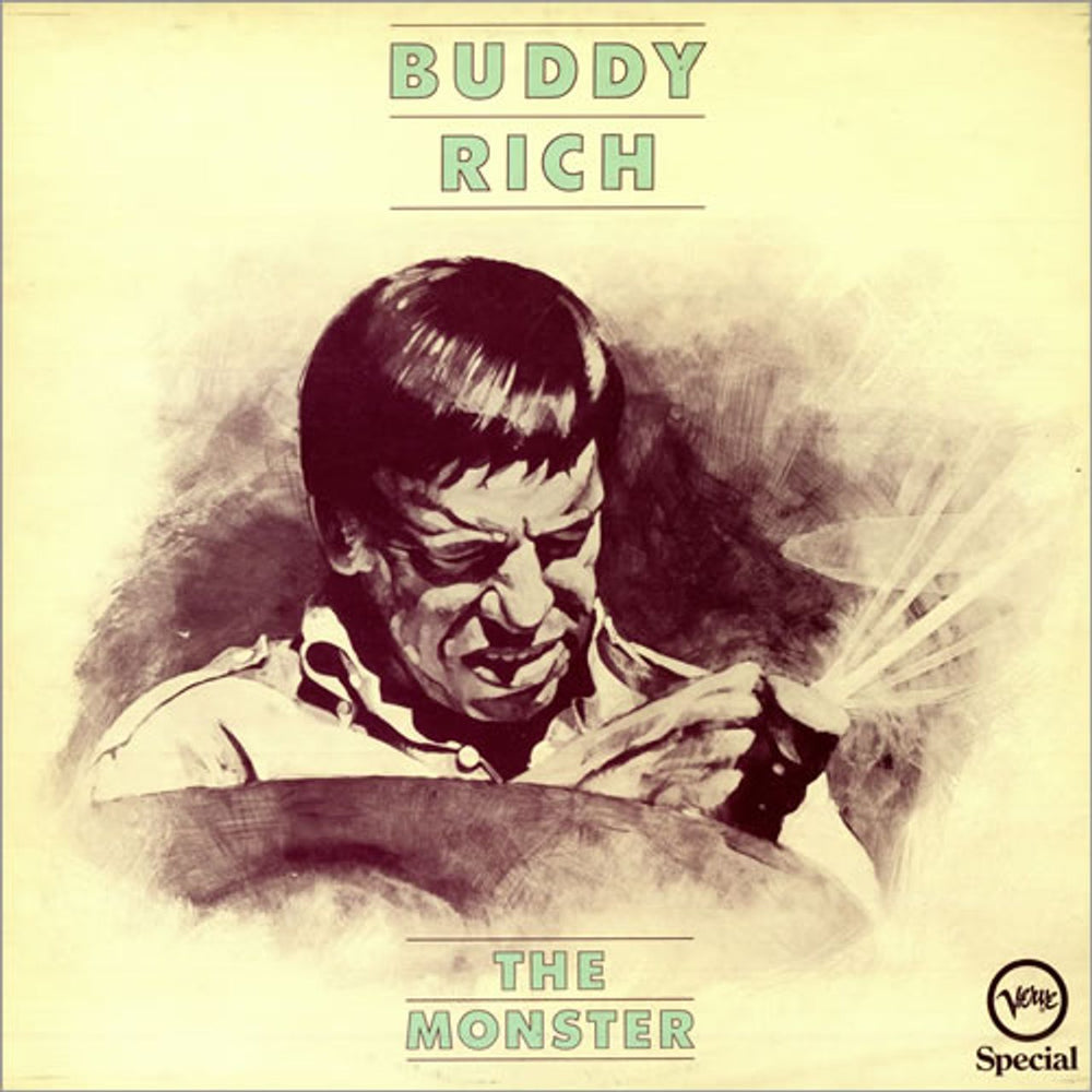 Buddy Rich The Monster UK vinyl LP album (LP record) 2352100