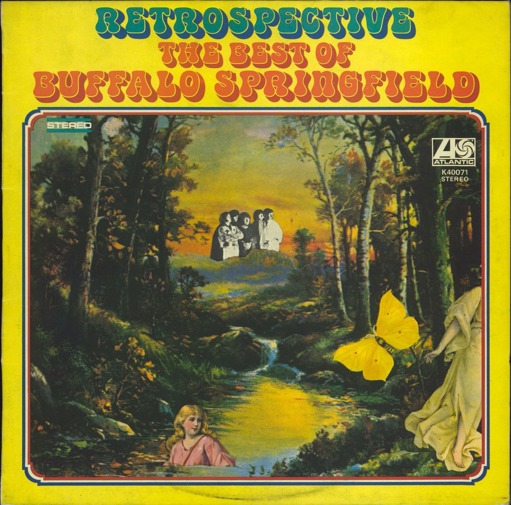 Buffalo Springfield Retrospective - EX UK vinyl LP album (LP record) K40071