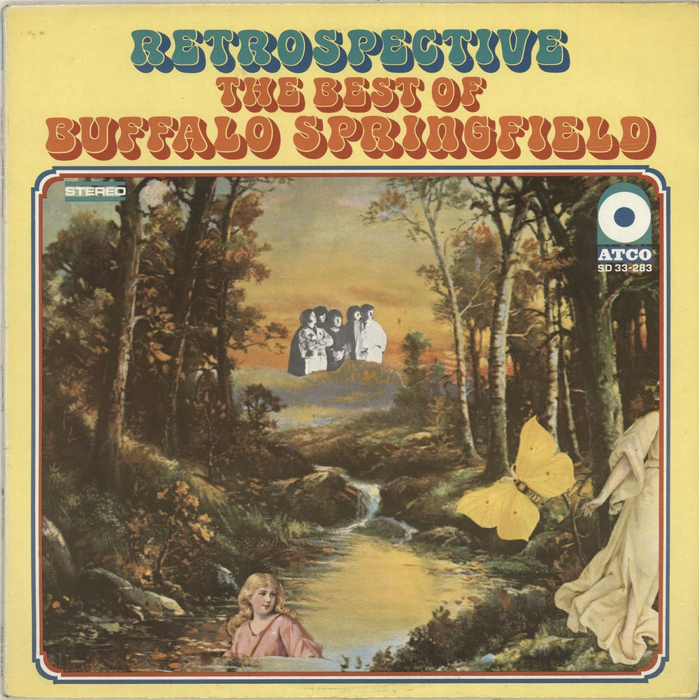 Buffalo Springfield Retrospective - The Best Of Buffalo Springfield Canadian vinyl LP album (LP record) SD33-283