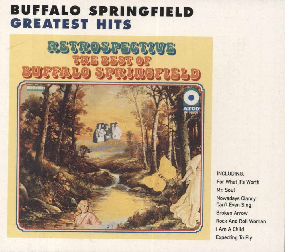 Buffalo Springfield Retrospective - The Best Of Buffalo Springfield UK CD album (CDLP) 7567-90417-2