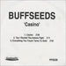 Buffseeds Casino UK Promo CD-R acetate CD-R ACETATE