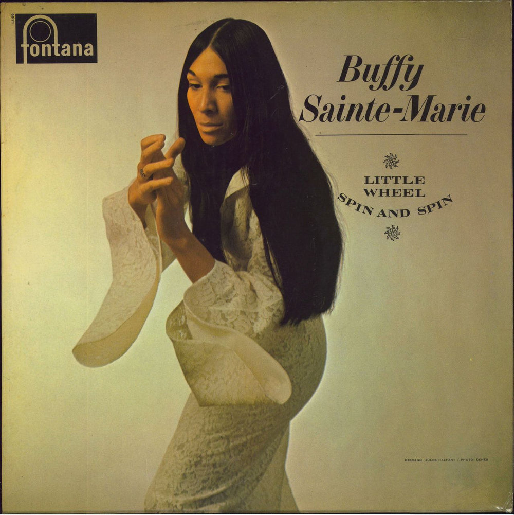 Buffy Sainte-Marie Little Wheel Spin And Spin UK vinyl LP album (LP record) STFL6071