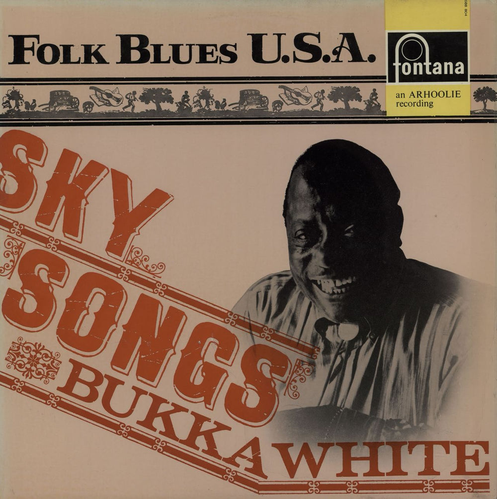 Bukka White Sky Songs - 1st UK vinyl LP album (LP record) 688804ZL