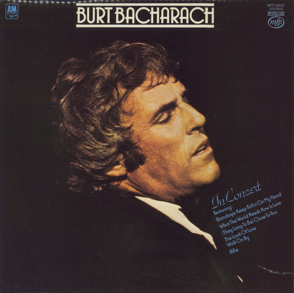 Burt Bacharach In Concert UK vinyl LP album (LP record) MFP50442