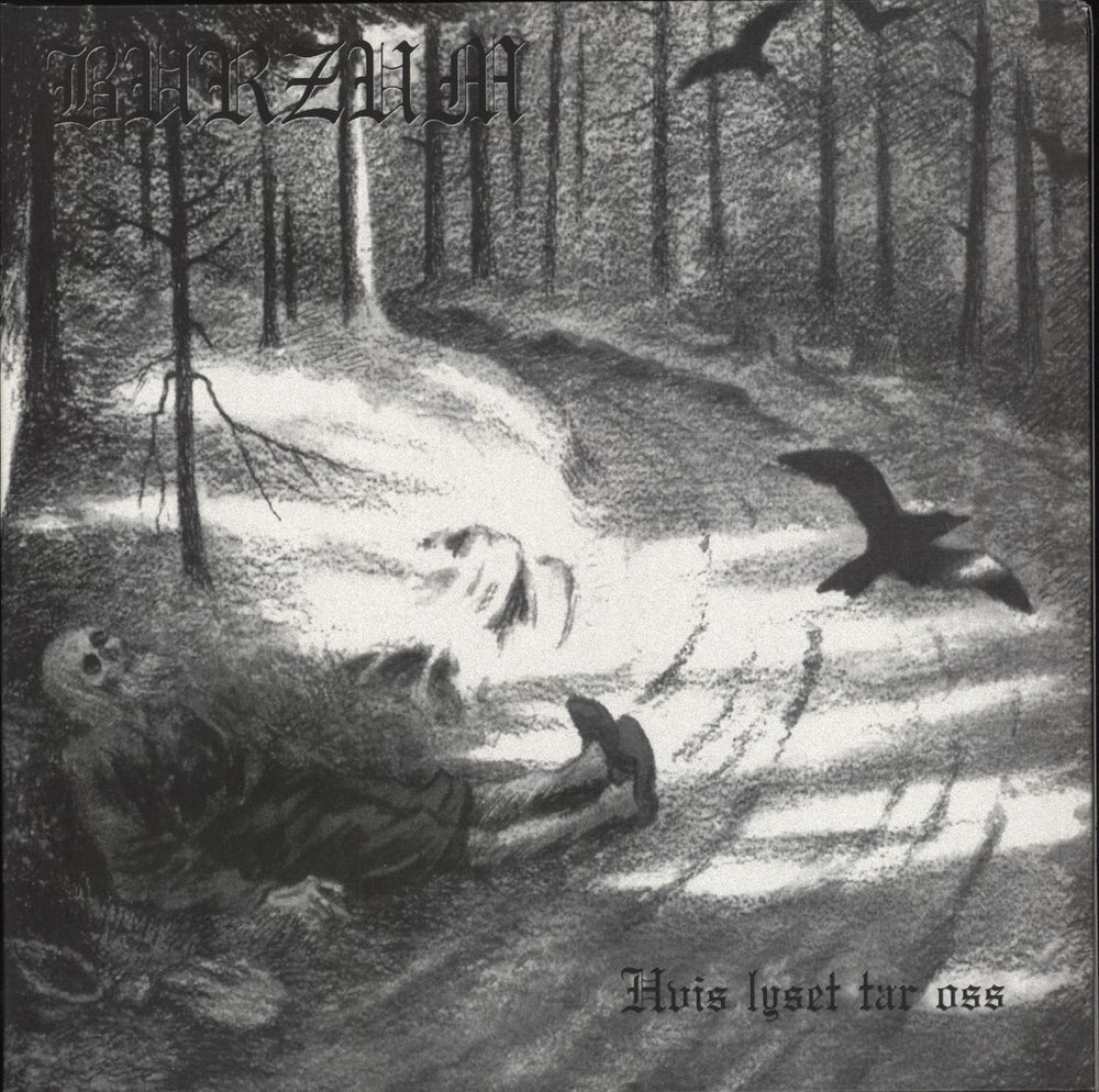 Burzum Hvis Lyset Tar Oss UK vinyl LP album (LP record) BOBV087LP