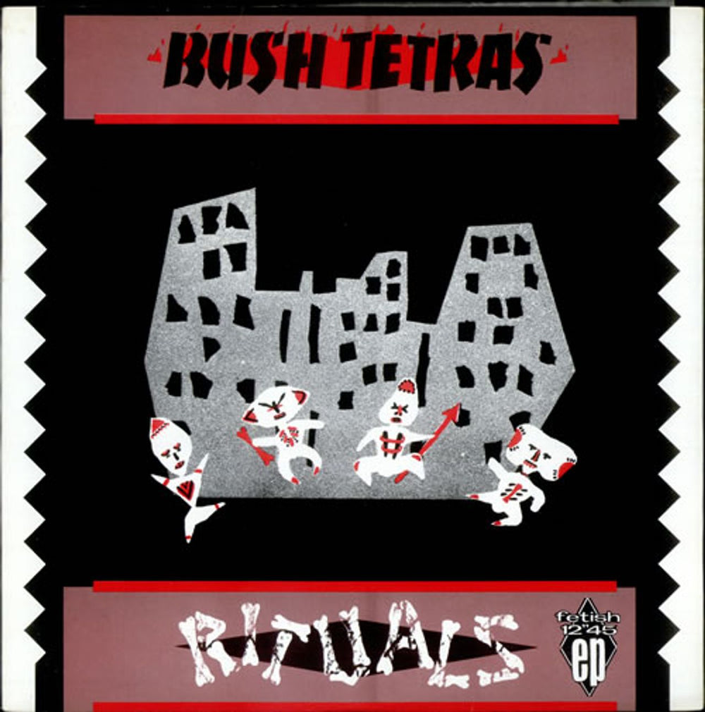 Bush Tetras Rituals EP UK 12" vinyl single (12 inch record / Maxi-single) FE16