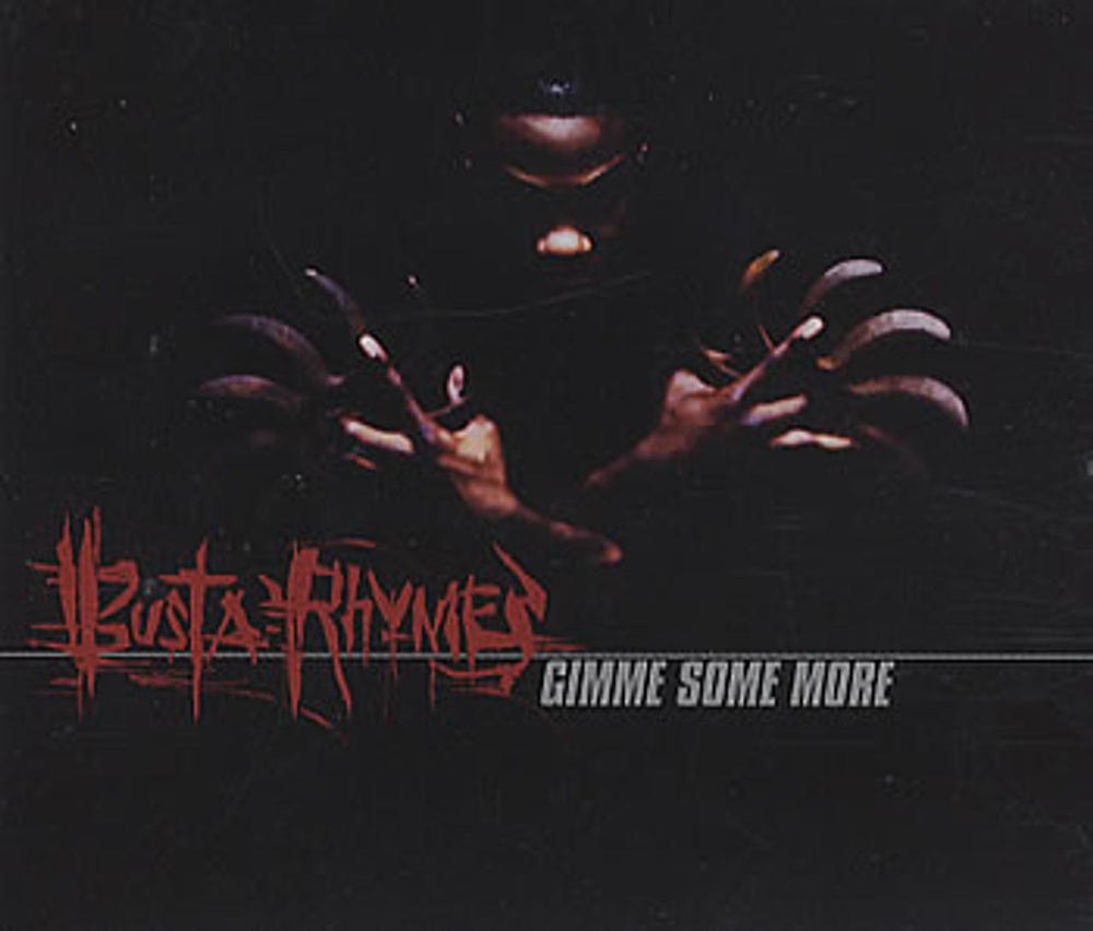 Busta Rhymes Gimme Some More German CD single (CD5 / 5") E3782CD