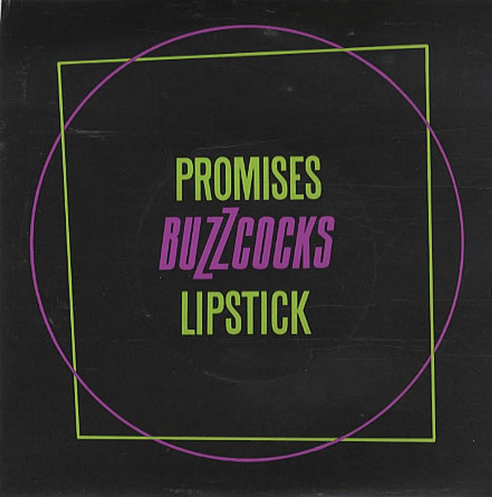 Buzzcocks Promises + Sleeve UK 7" vinyl single (7 inch record / 45) UP36471