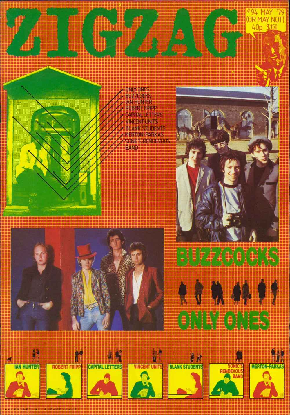 Buzzcocks Zig Zag Magazine No. 94 UK magazine #94