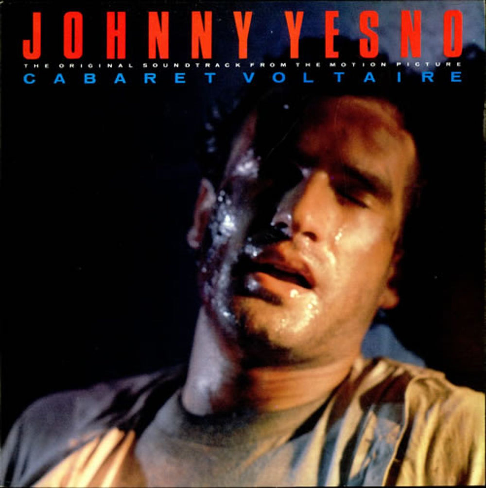 Cabaret Voltaire Johnny YesNo UK vinyl LP album (LP record) DVR1