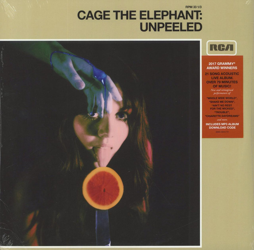 Cage The Elephant Unpeeled - Sealed UK 2-LP vinyl record set (Double LP Album) 88985-42819-1