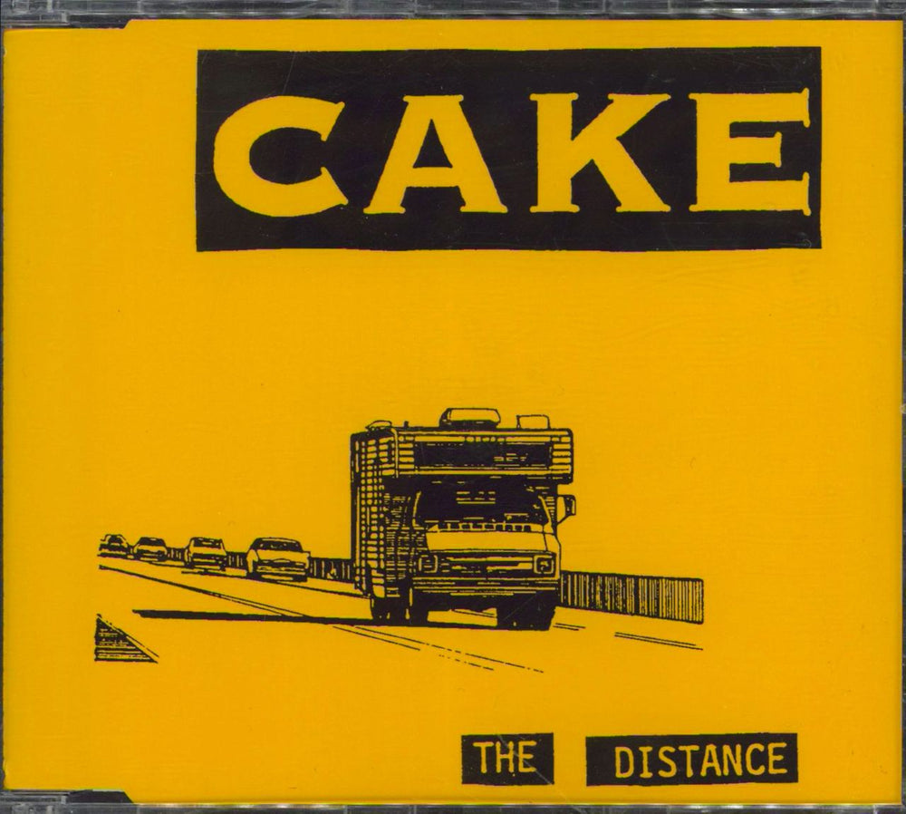 Cake The Distance US CD single (CD5 / 5") 574221-2