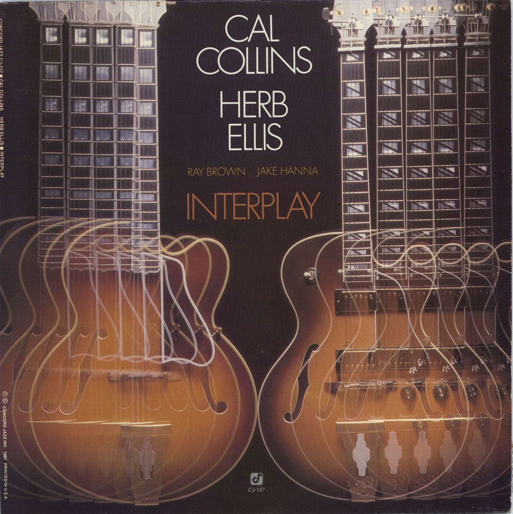 Cal Collins Interplay US vinyl LP album (LP record) CJ-137