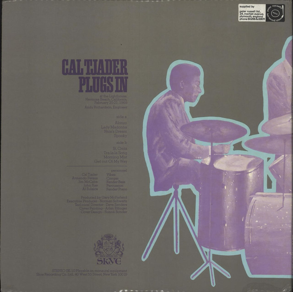 Cal Tjader Plugs In US vinyl LP album (LP record)