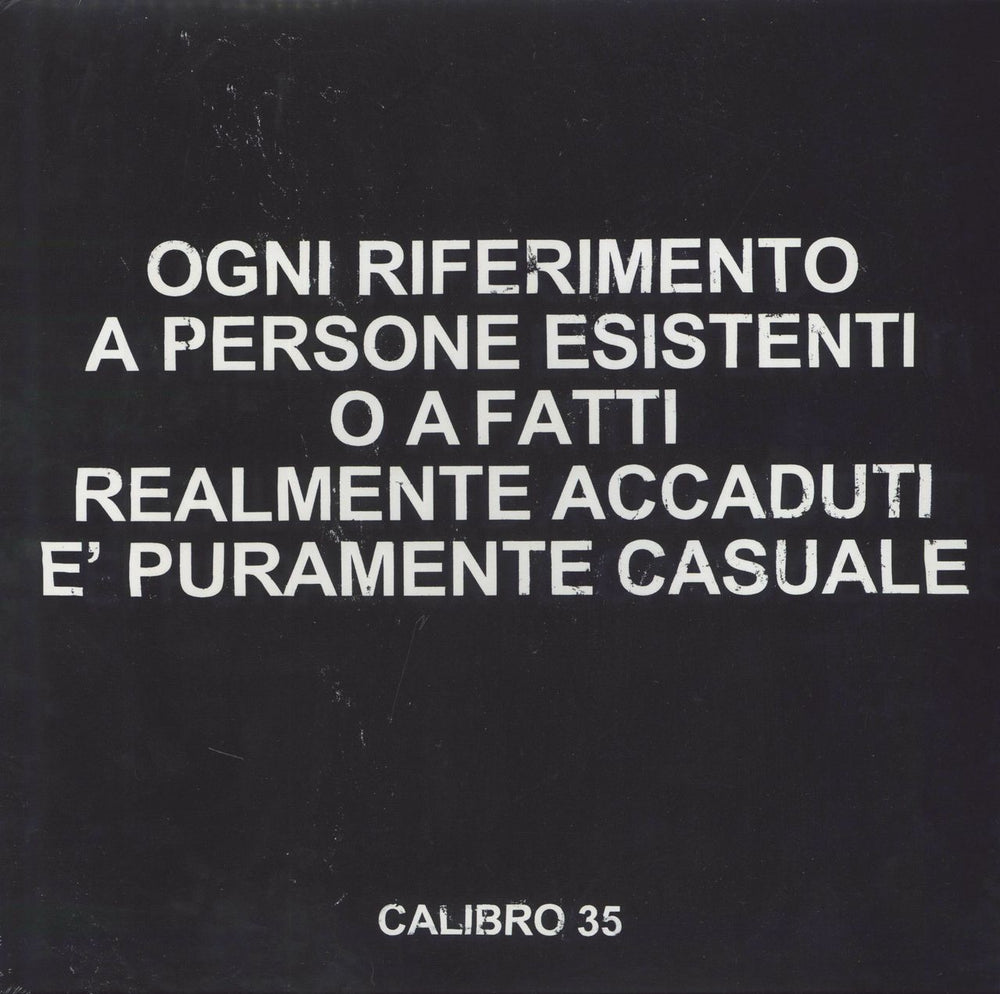 Calibro 35 Ogni Riferimento A Persone Esistenti - Sealed Italian vinyl LP album (LP record) RKX078LP