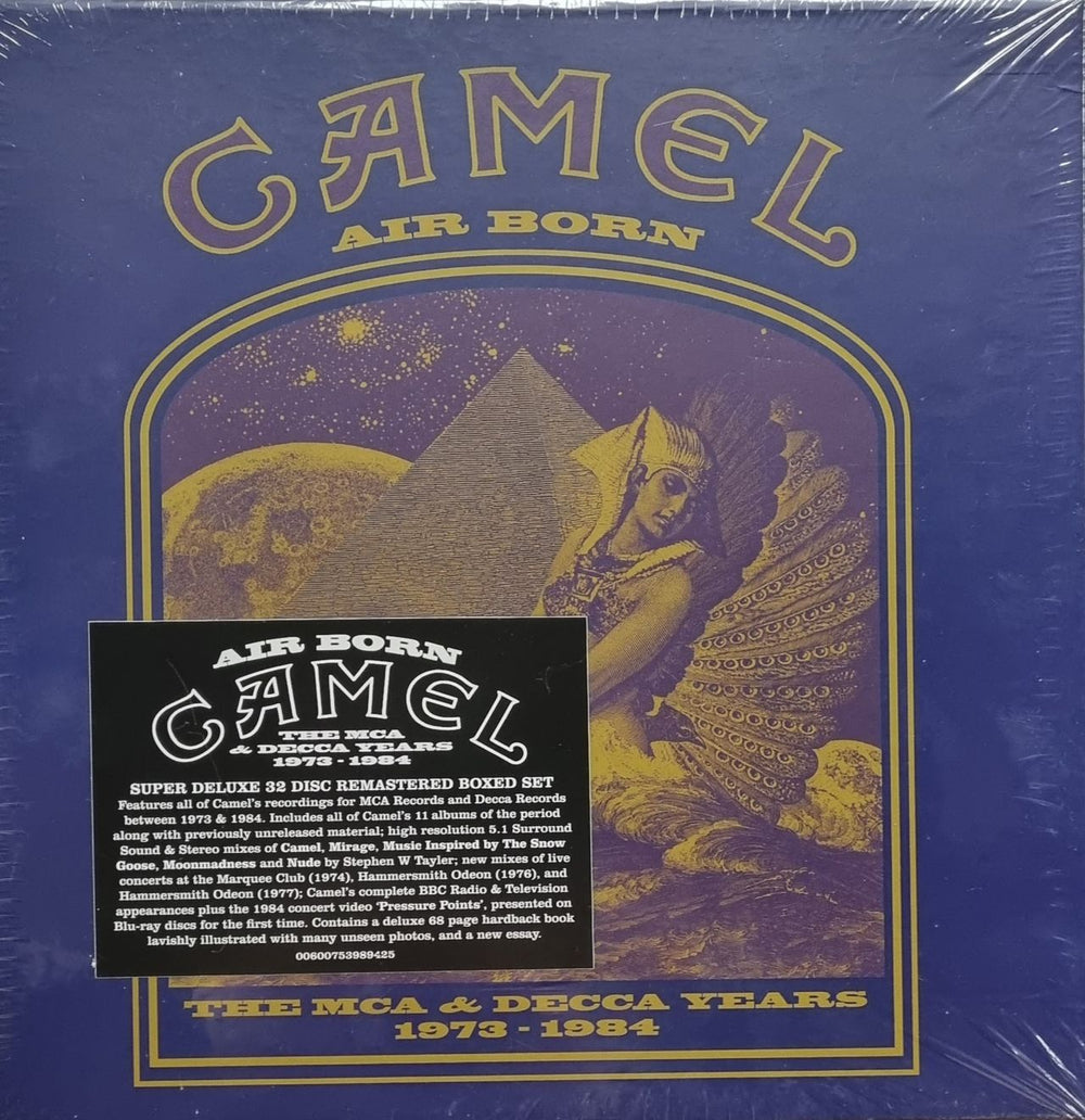 Camel Air Born: The MCA & Decca Years 1973-1984 - Sealed UK CD Album Box Set 539894-2