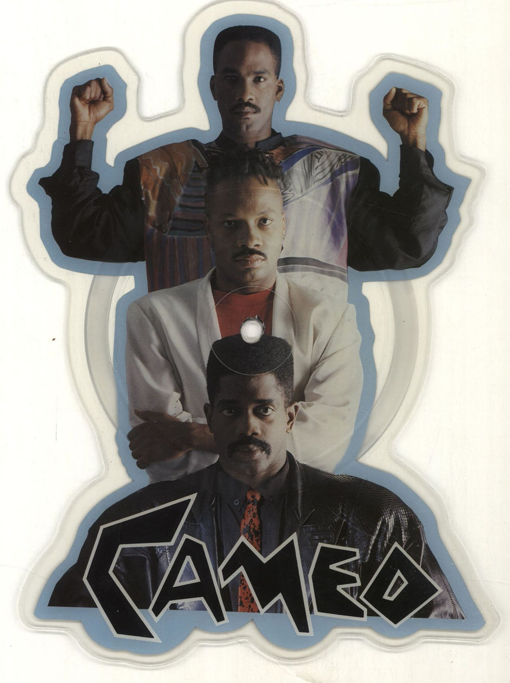 Cameo Word-Up + plinth UK shaped picture disc (picture disc vinyl record) JABP38