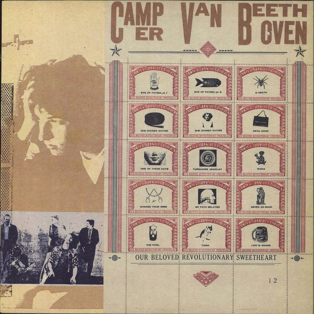 Camper Van Beethoven Our Beloved Revolutionary Sweetheart - Press Pack UK vinyl LP album (LP record) V2516