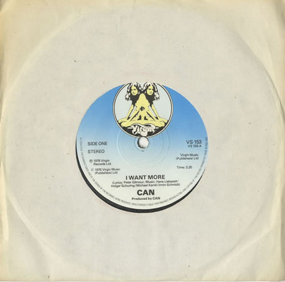 Can I Want More - Solid UK 7" vinyl single (7 inch record / 45) VS153