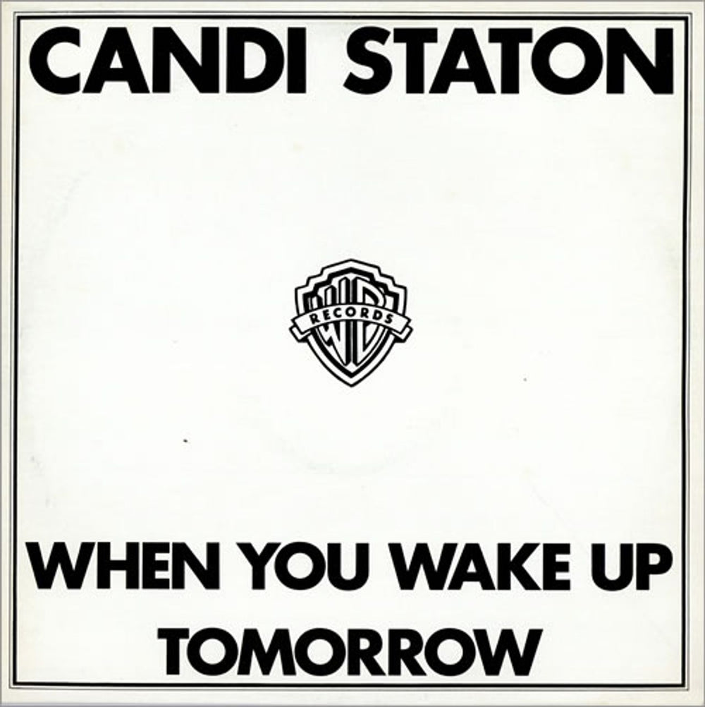 Candi Staton When You Wake Up Tomorrow - Gatefold Sleeve UK 12" vinyl single (12 inch record / Maxi-single) K17370(T)