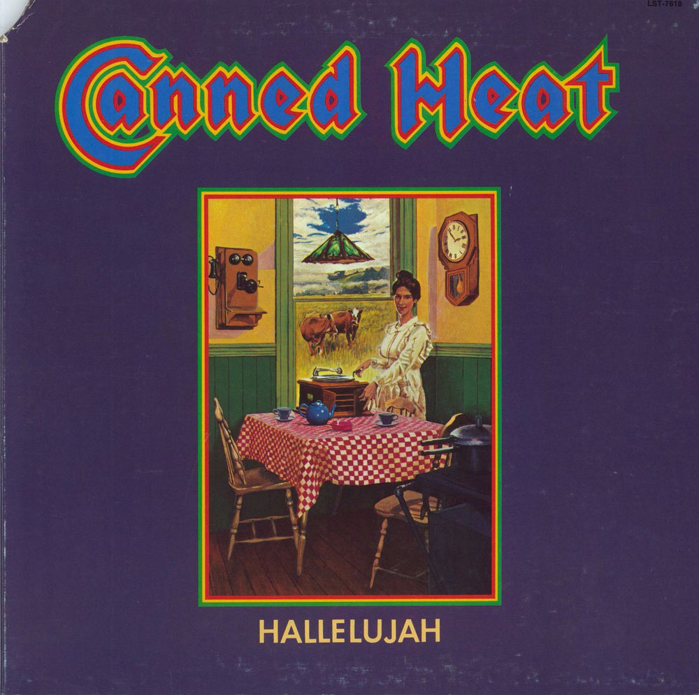 Canned Heat Hallelujah US vinyl LP album (LP record) LST-7618