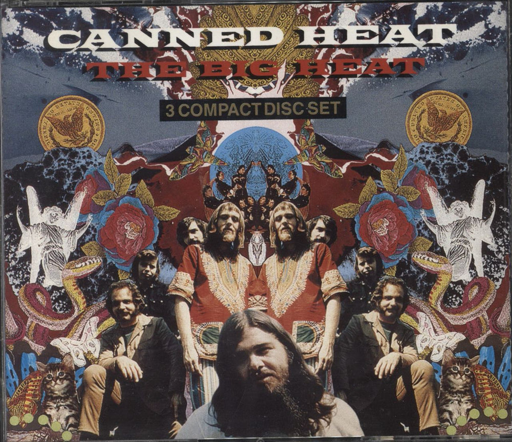 Canned Heat The Big Heat UK 3-CD album set (Triple CD) 077778027522