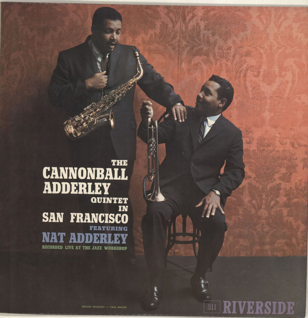 Cannonball Adderley In San Francisco - 1st - VG+ UK vinyl LP album (LP record) RLP12-311