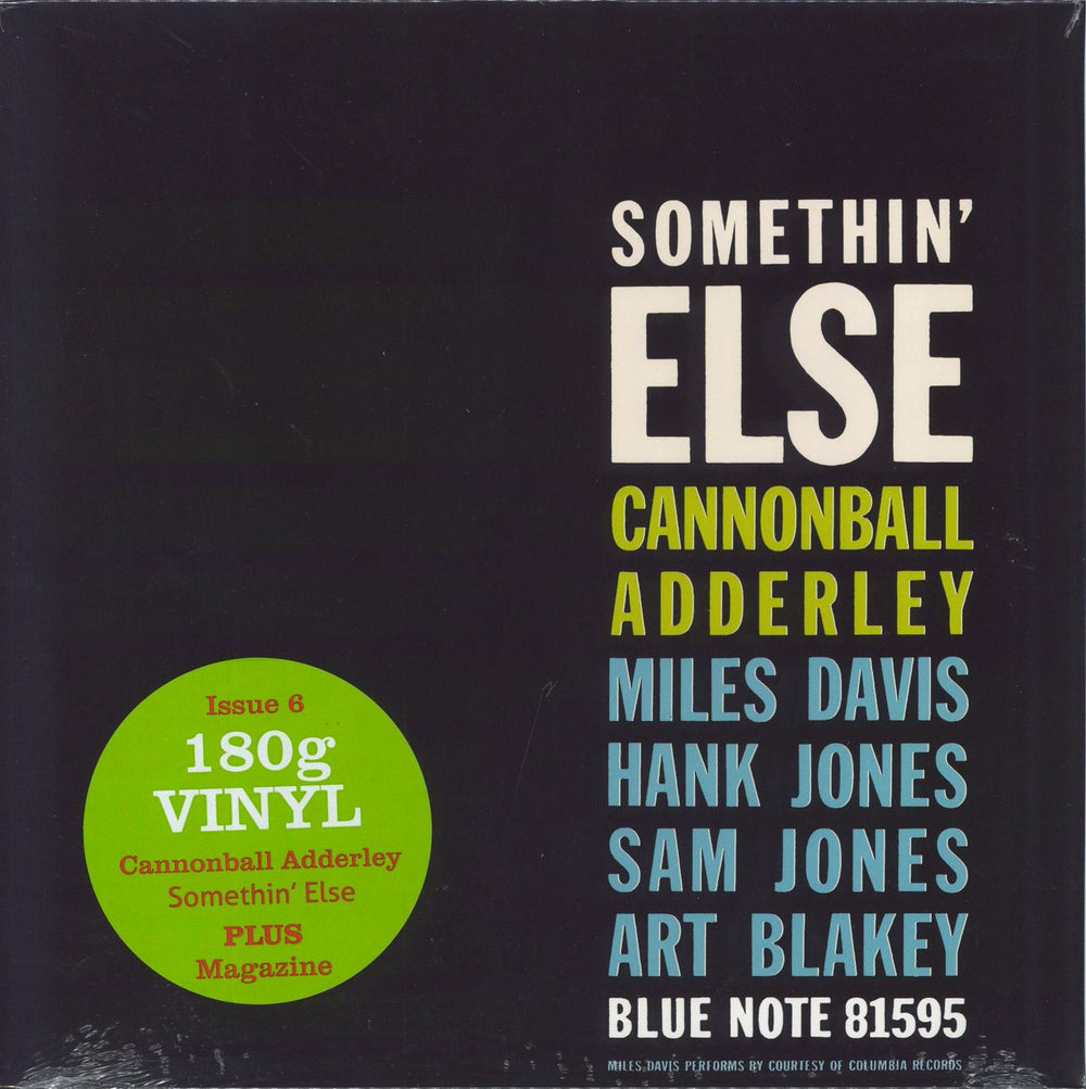 Cannonball Adderley Somethin' Else - 180gram Vinyl - Sealed + Booklet UK vinyl LP album (LP record) BST-81595